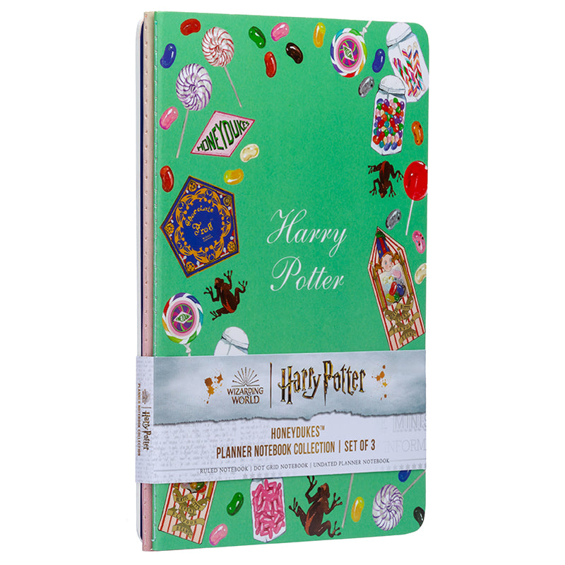 Harry Potter: Honeydukes Planner Notebook Collection (Set of 3)