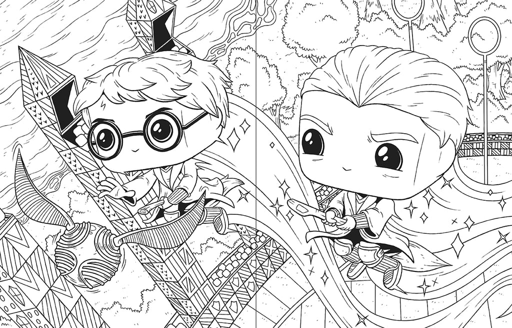 The Official Funko Pop! Harry Potter Coloring Book