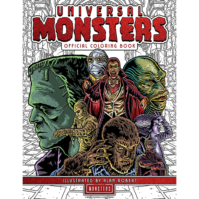 Universal Monsters: The Official Coloring Book