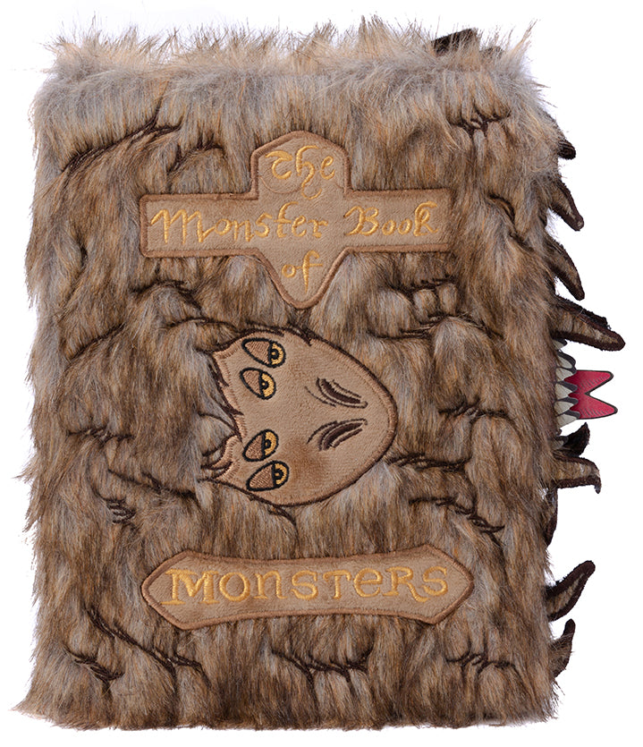 Harry Potter: Monster Book of Monsters Plush Journal