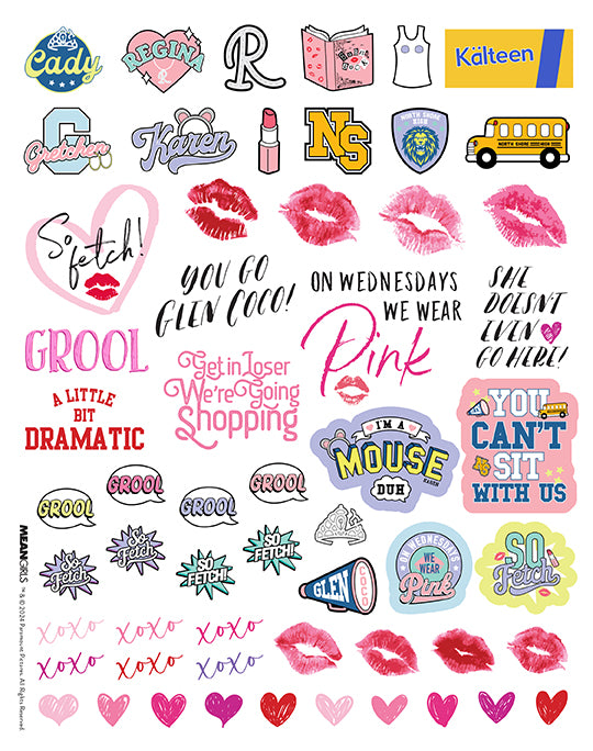 Mean Girls: Burn Book Scrapbook Set