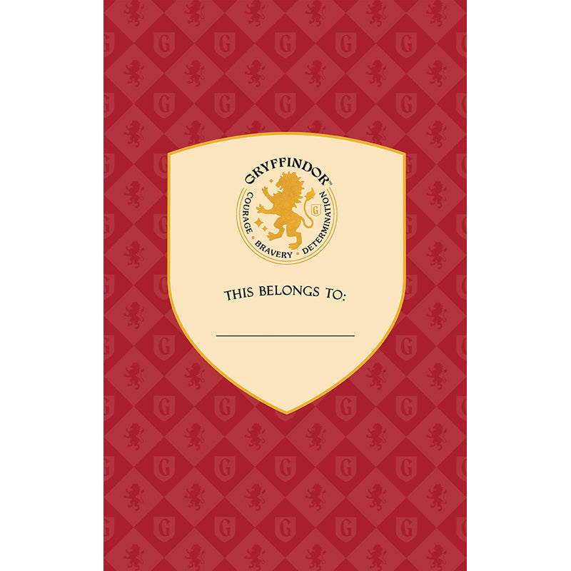 Harry Potter: Gryffindor Crest Hardcover Journal