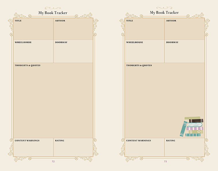 The No-Pressure Book Journal