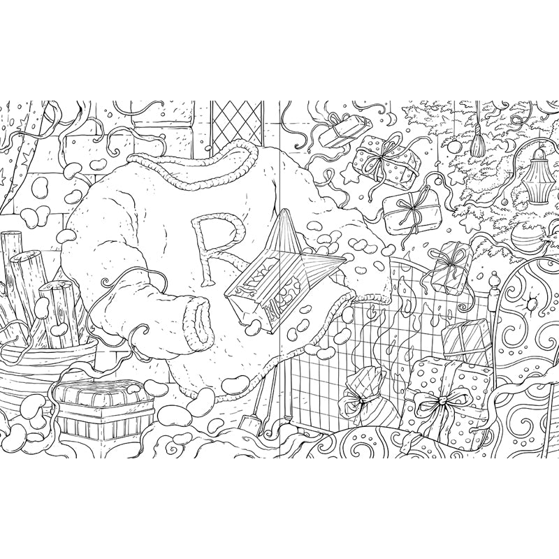 Harry Potter: An Official Sweets and Treats Coloring Book
