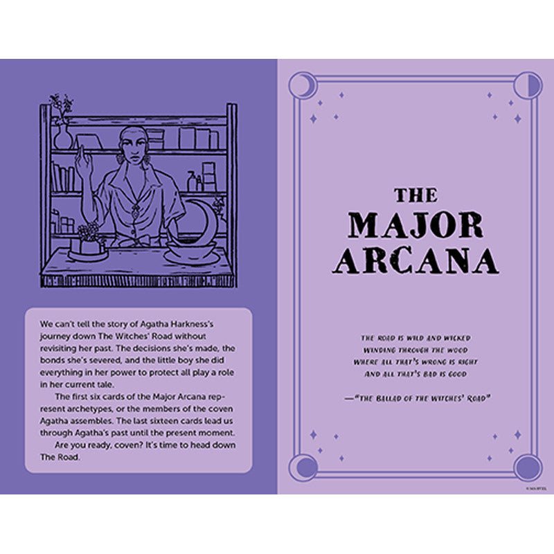 Agatha All Along Tarot Deck and Guidebook