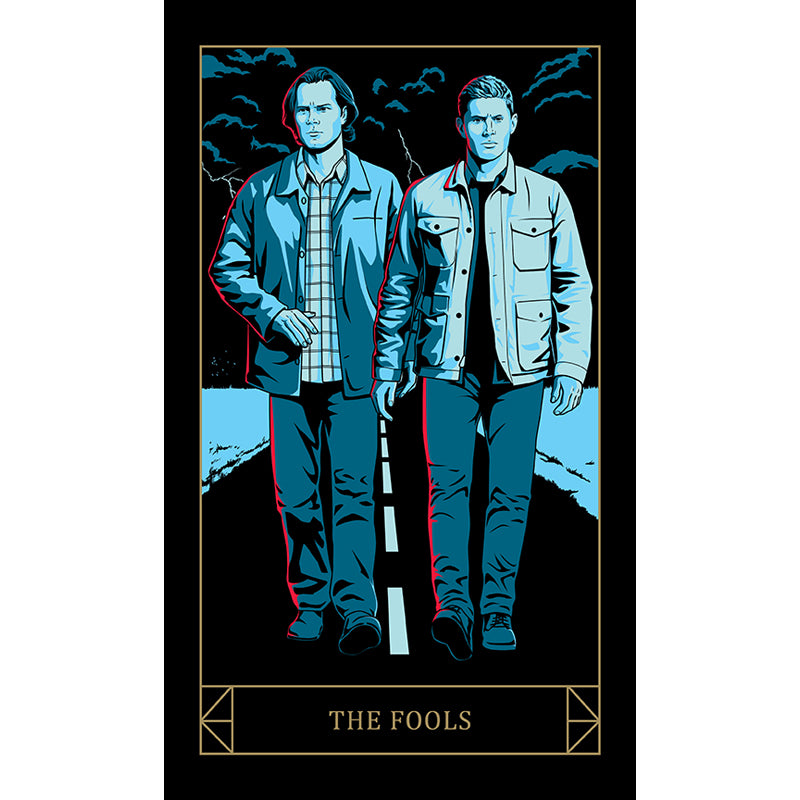 Supernatural Tiny Tarot Deck and Guidebook