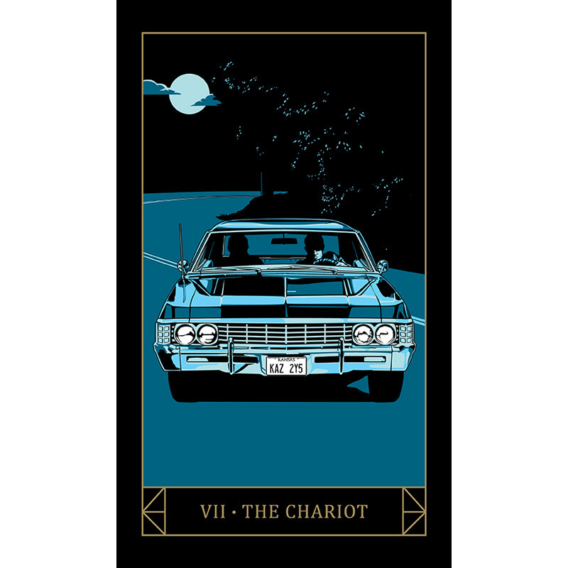 Supernatural Tiny Tarot Deck and Guidebook