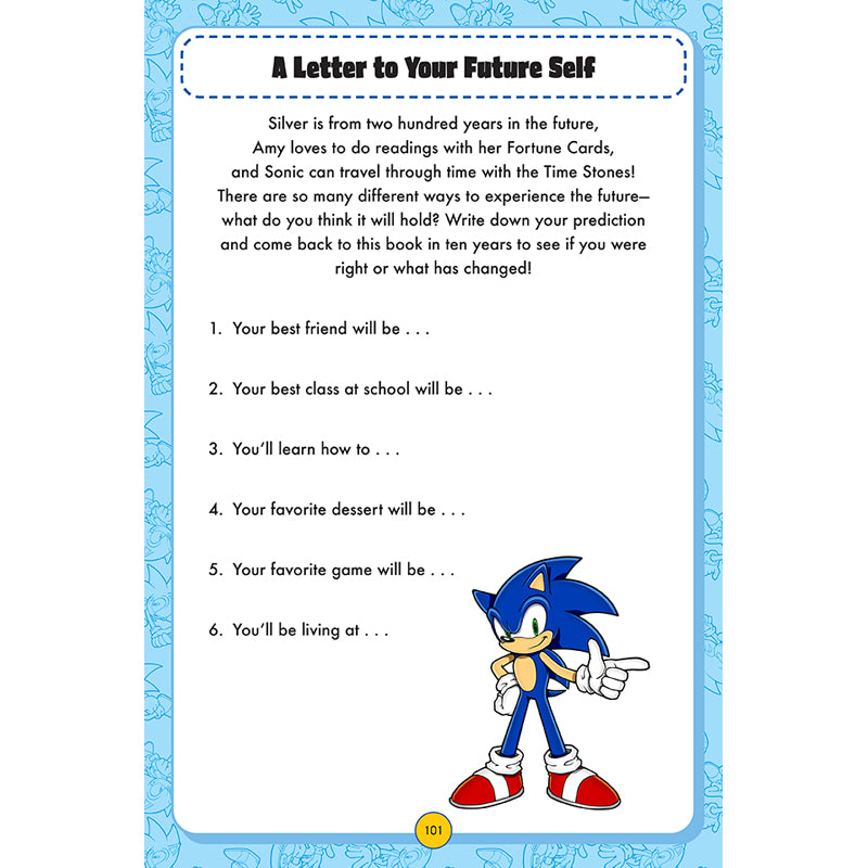 Sonic the Hedgehog Super Awesome Journal