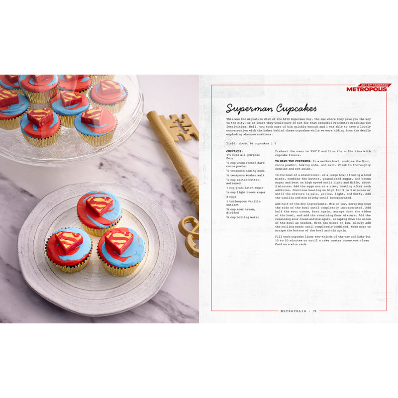 DC: Superman: The Official Cookbook and Stand Gift