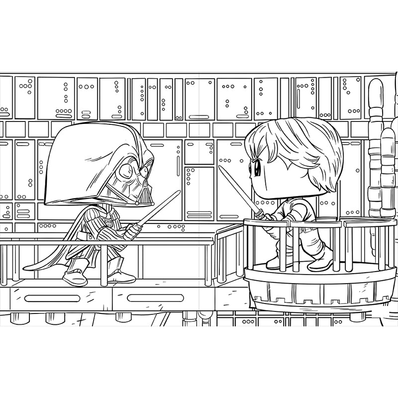 Star Wars: The Official Funko POP! Coloring Book