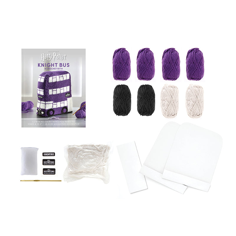 Harry Potter: Knight Bus Doorstop Crochet Kit