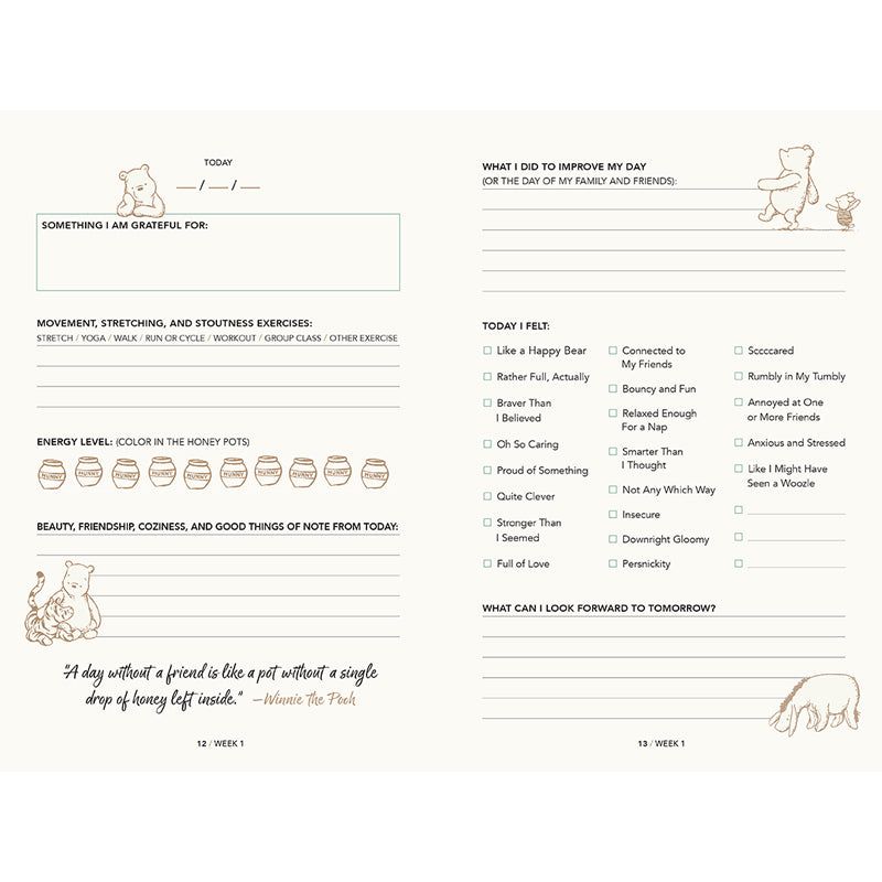 The Wisdom of Pooh: A Disney Winnie the Pooh Gratitude Journal