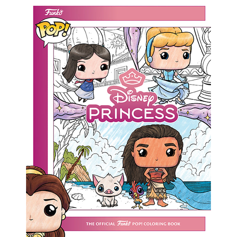 Disney Princess: The Official Funko POP! Coloring Book