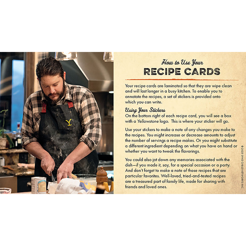 Yellowstone: The Official Dutton Ranch Recipe Cards