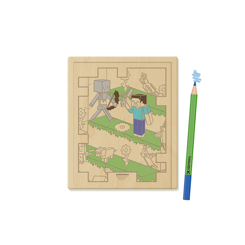 Minecraft: The Official Mini Coloring Set