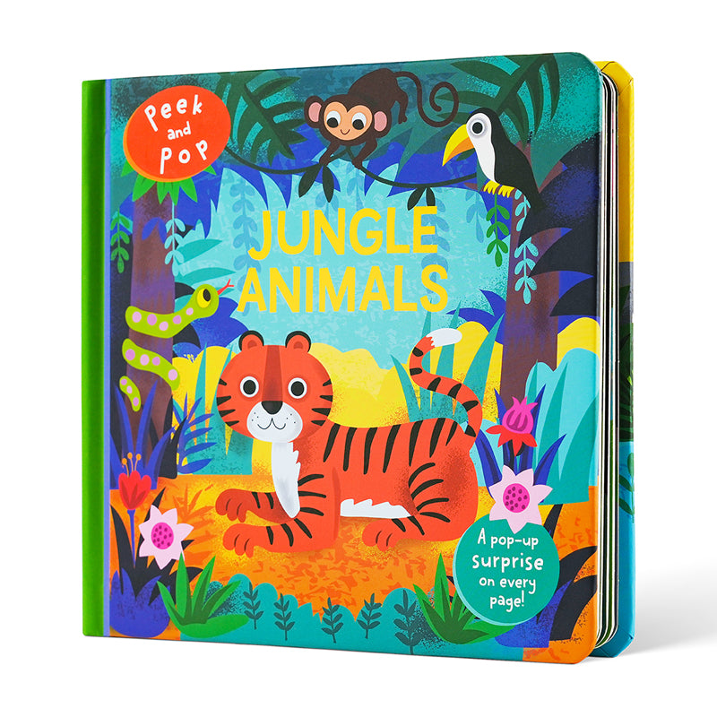Peek and Pop: Jungle Animals