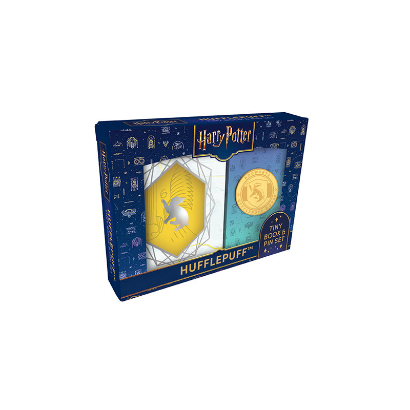 Harry Potter: Hufflepuff Tiny Book and Pin Set