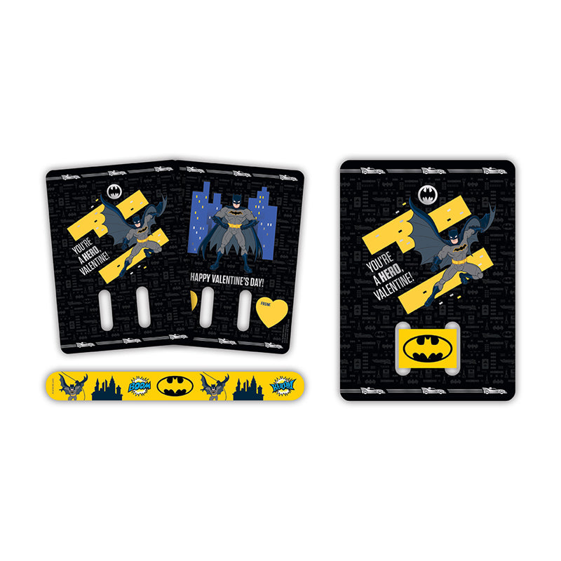 DC: Super Friends Slap Bracelet Valentines