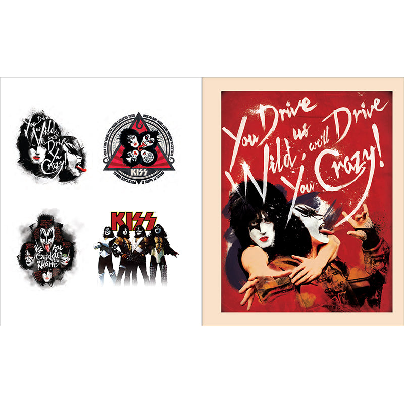 KISS Deluxe Sticker Book