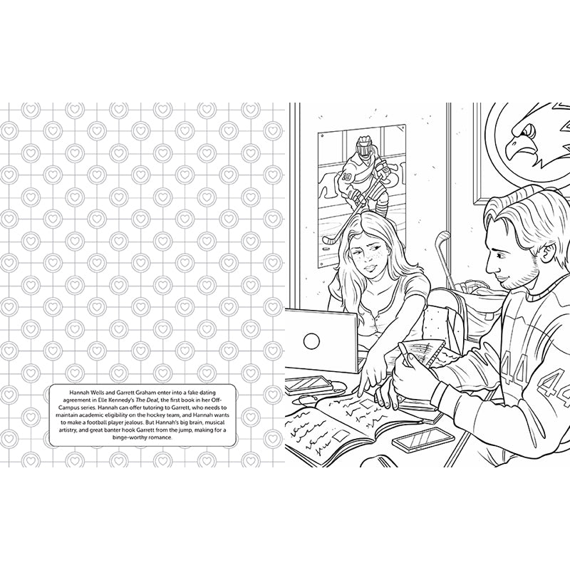 I Love Sports Romance Coloring and Activity Book