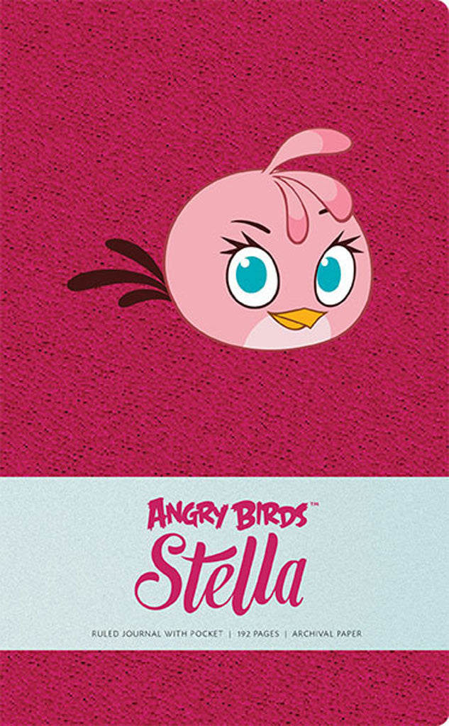 Angry Birds Stella Hardcover Ruled Journal (Large)