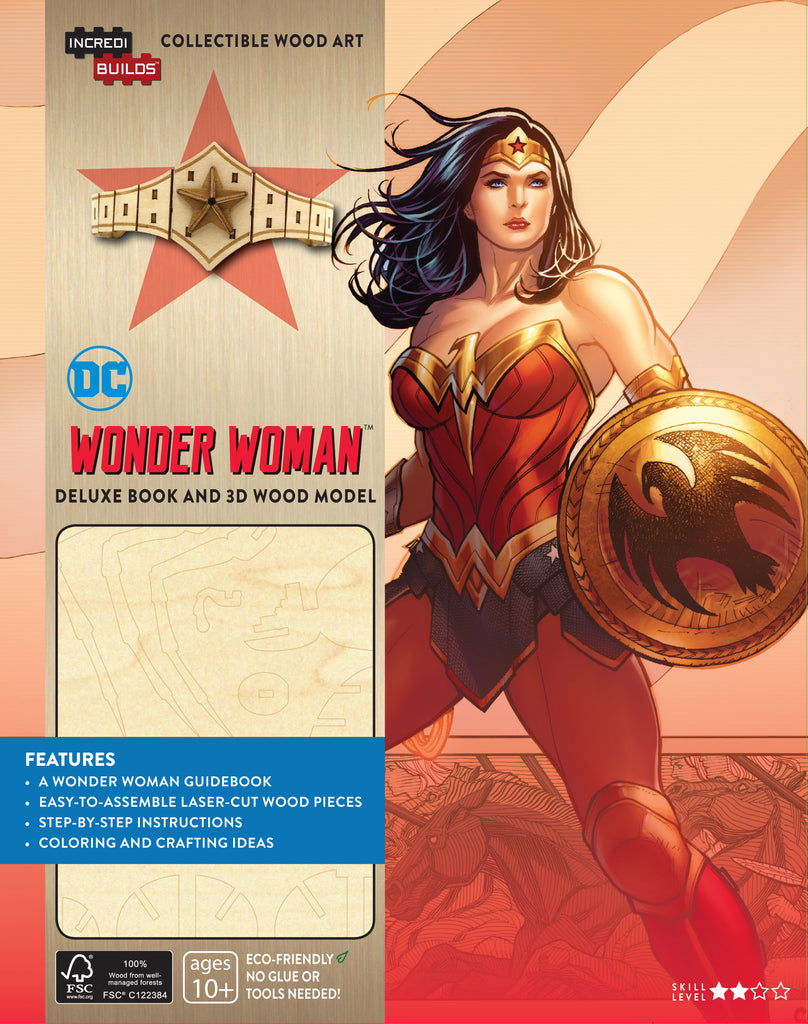 IncrediBuilds: Wonder Woman Deluxe Book and Model Set
