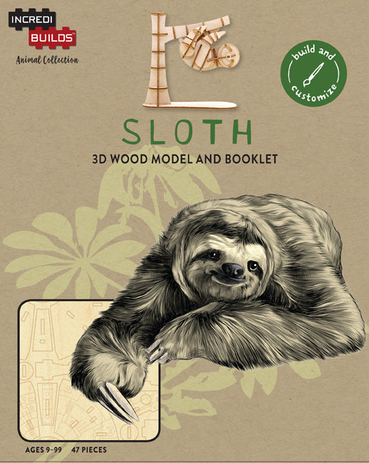 IncrediBuilds Animal Collection: Sloth