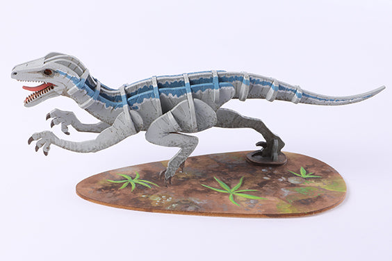 IncrediBuilds: Jurassic World: Raptor Book and 3D Wood Model
