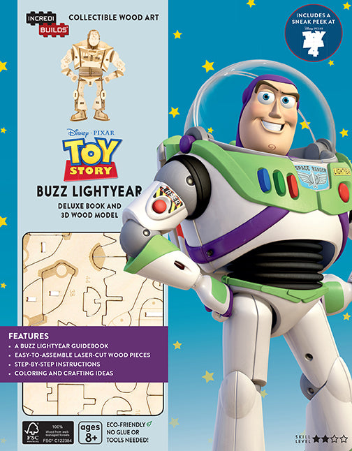 IncrediBuilds: Toy Story: Buzz Lightyear Deluxe Book and Model Set