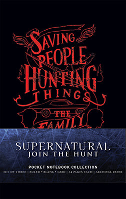 Supernatural Pocket Notebook Collection (Set of 3)