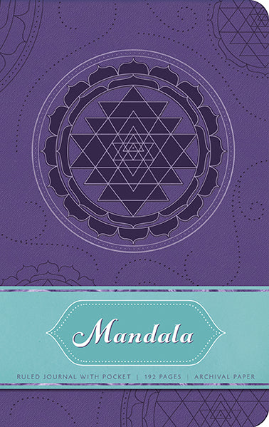 Mandala Hardcover Ruled Journal