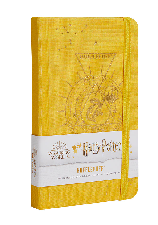 Harry Potter: Hufflepuff Constellation Ruled Pocket Journal