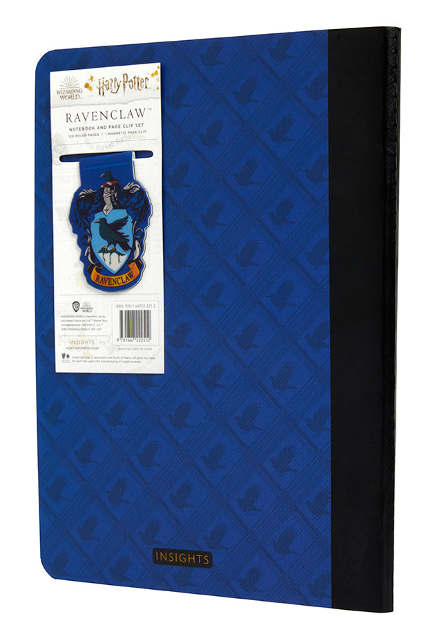 Harry Potter: Ravenclaw Notebook and Page Clip Set