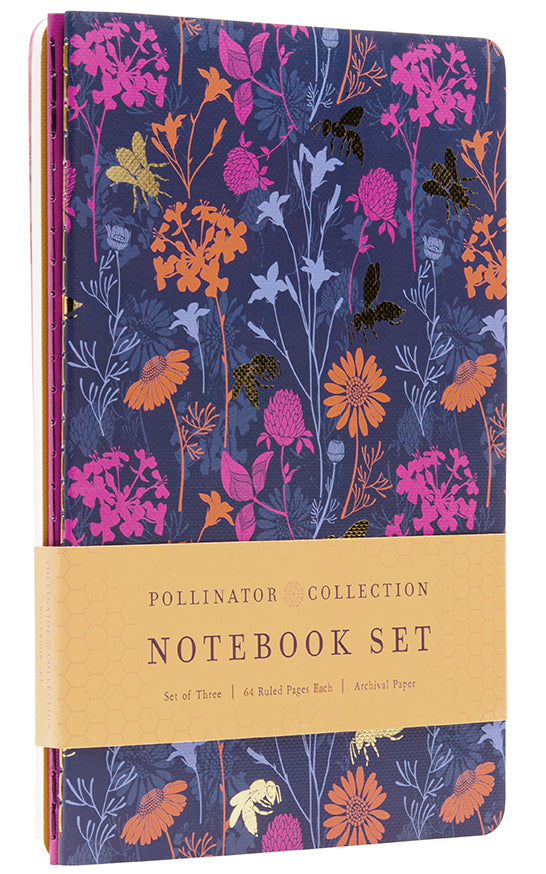 Pollinators Sewn Notebook Collection (Set of 3)