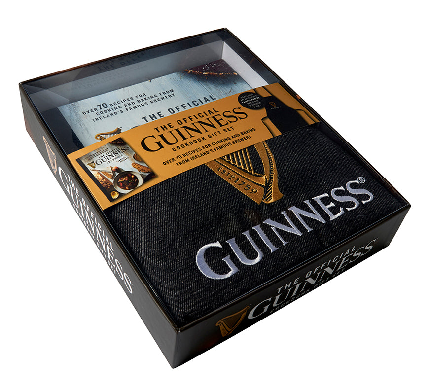 The Official Guinness Cookbook Gift Set: Complete Cookbook + Exclusive Logo Apron